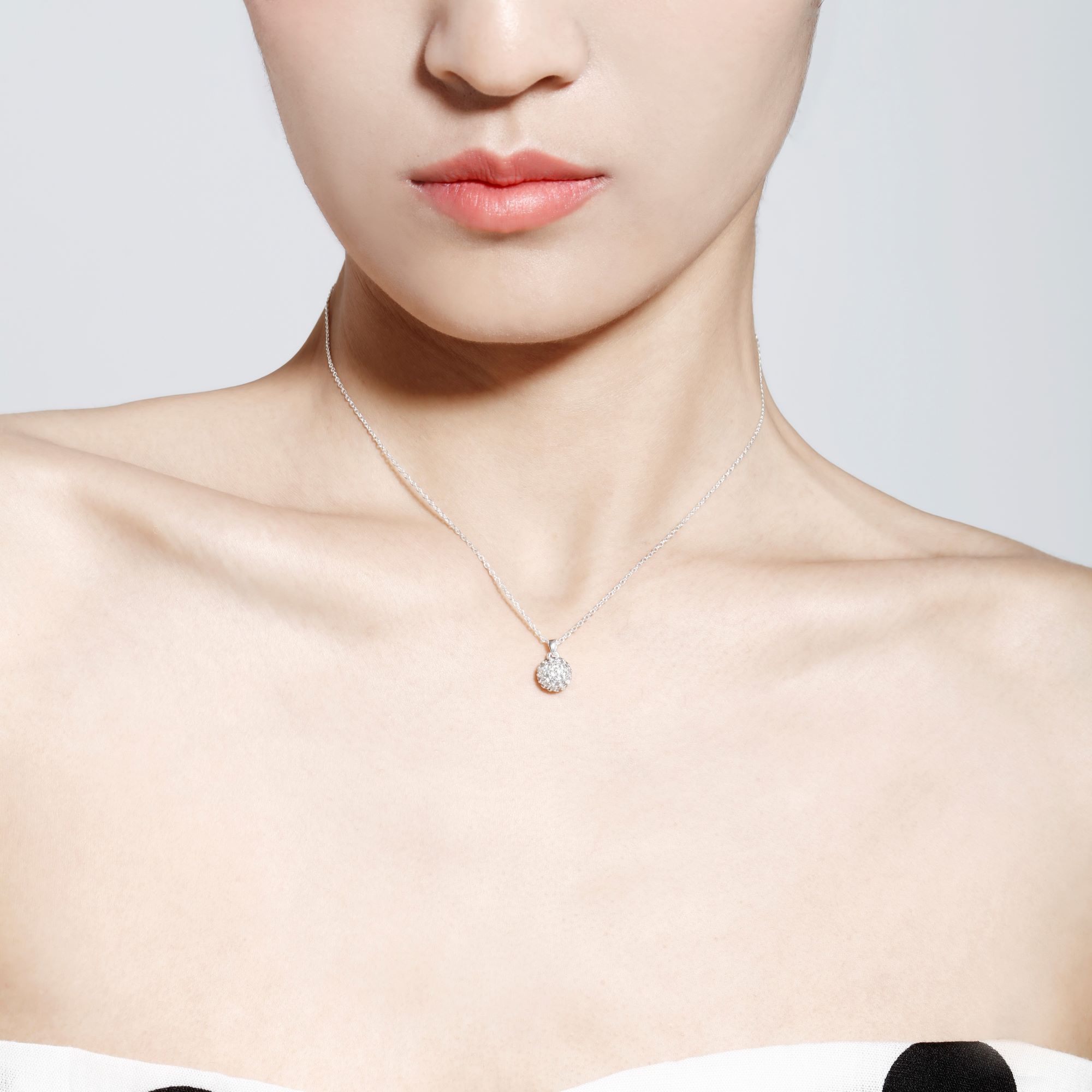 Necklace silver CZ, RMB 599.00 