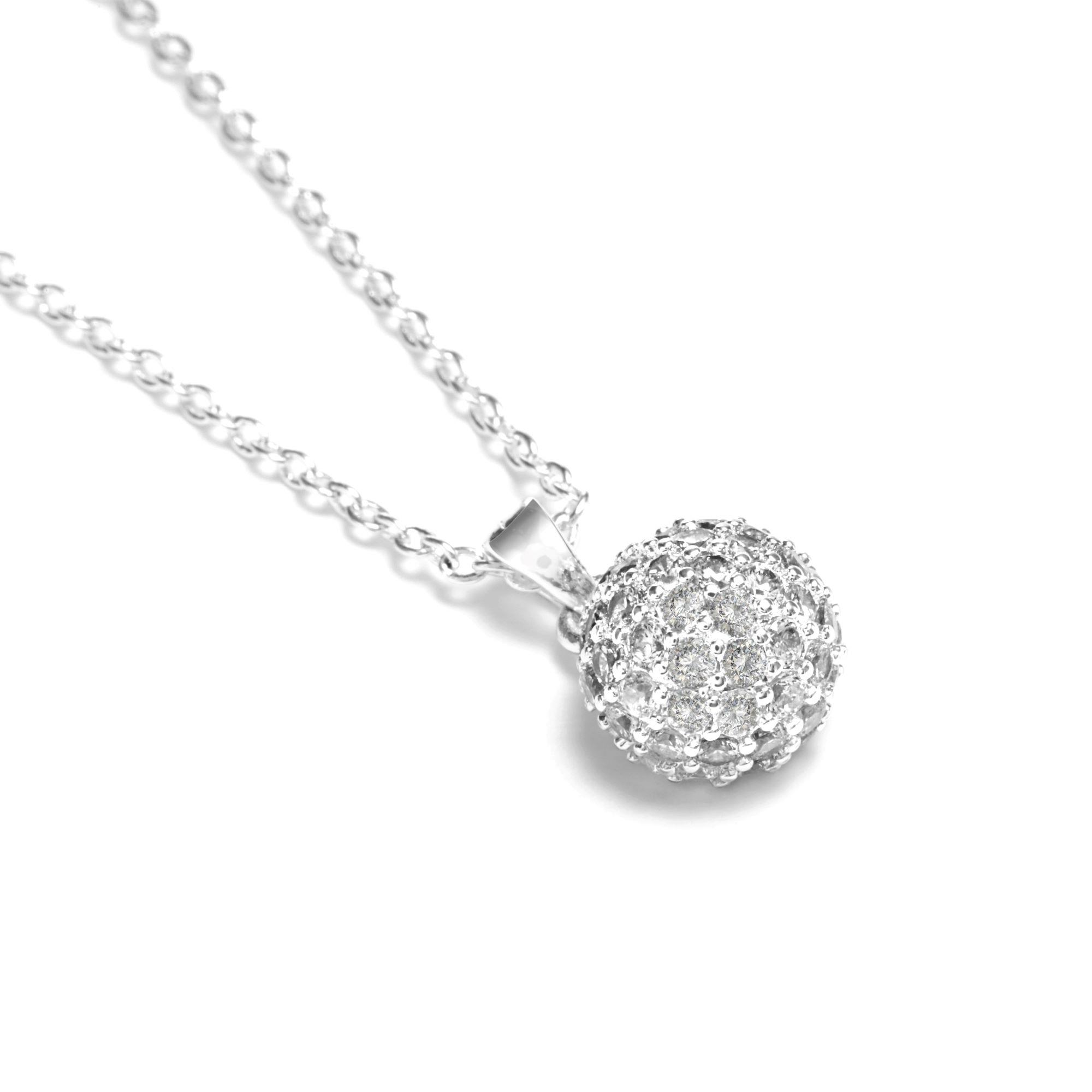 Necklace silver CZ, RMB 599.00 